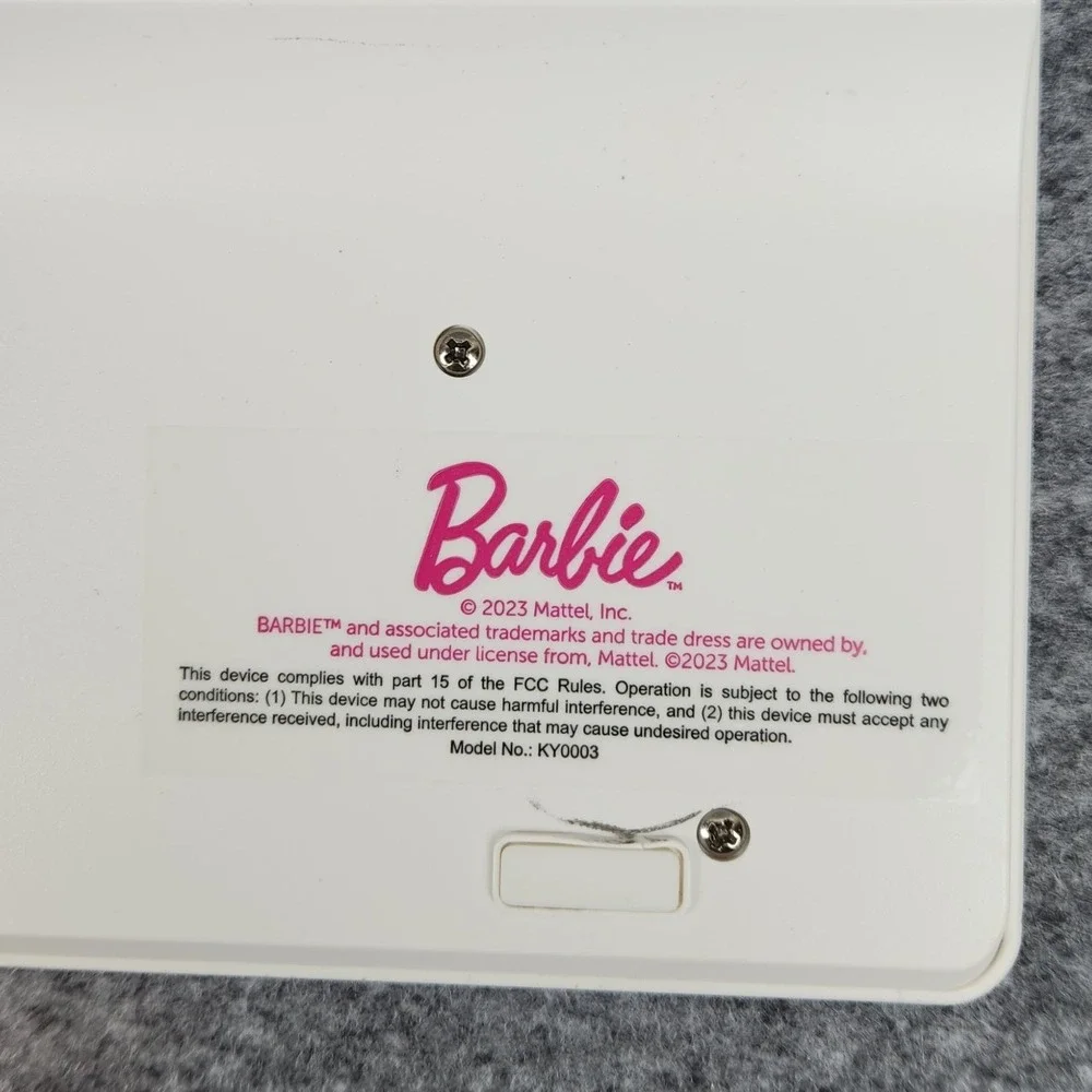Barbie KY0003 Keyboard Pink Wired USB Computer Ergonomic Number Pad Tested